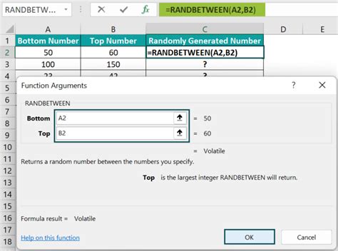 how to randbetween with decimals|RANDBETWEEN Function Examples in Excel, VBA,.